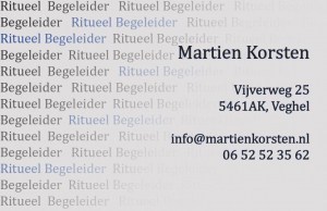 Logo Martien Korsten Ritueelbegeleider