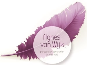 Logo Agnes van Wijk, persoonlijk begeleider bij afscheid