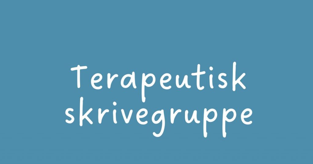 Terapeutisk skrivegruppe