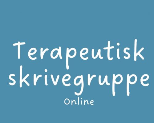 Terapeutisk skrivegruppe online