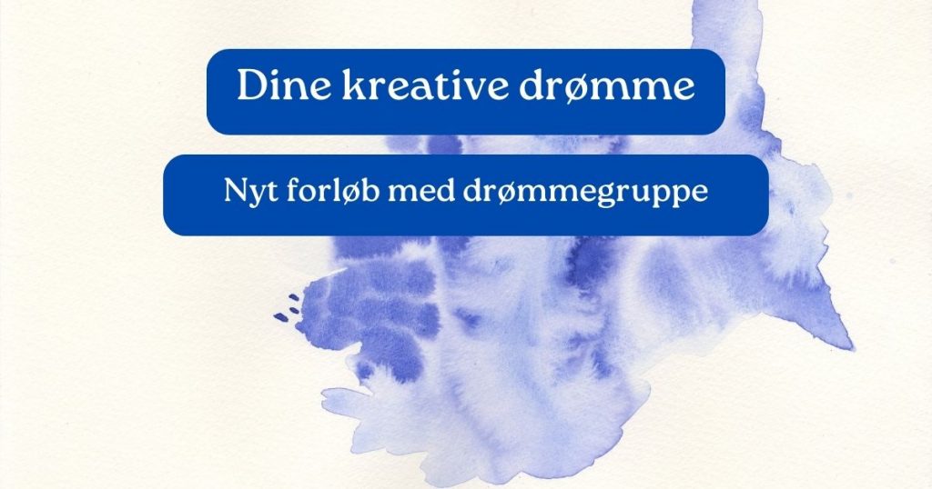 Drømmegruppe terapi drømmesymboler drømmearbejde kreativitet