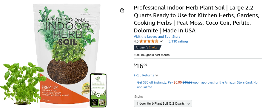 Herb Plant Soil
