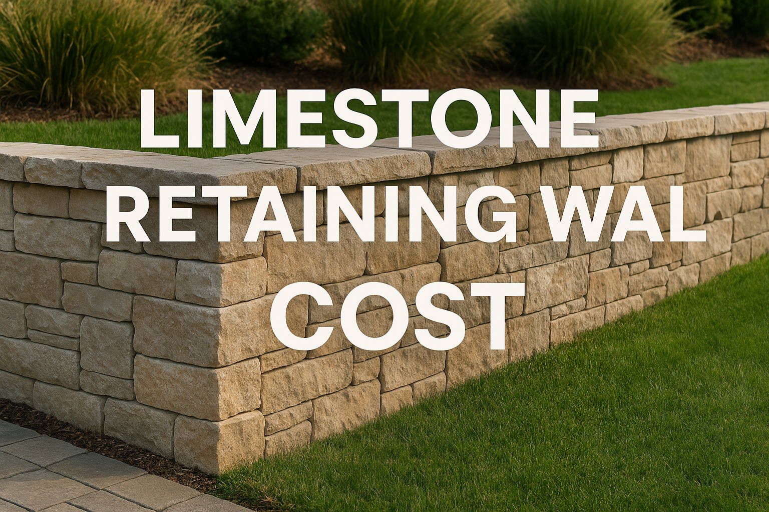 Featured image on limestone retaining wall costs
