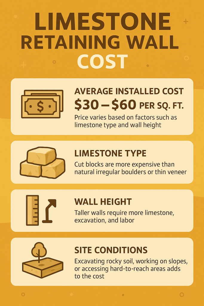 infographic on limestone