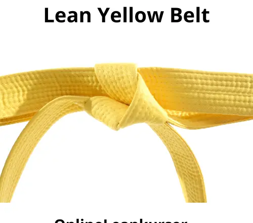 Lean Yellow Belt