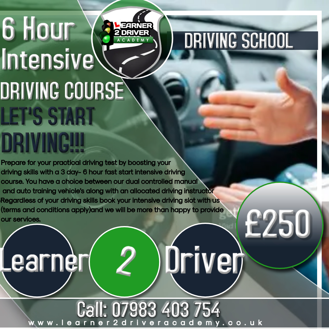 6 Hour Fast Start Intensive Driving