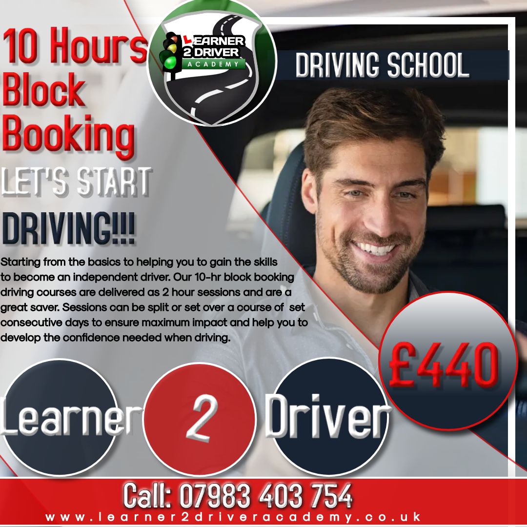 10-Hour Block Booking Driving Tuition