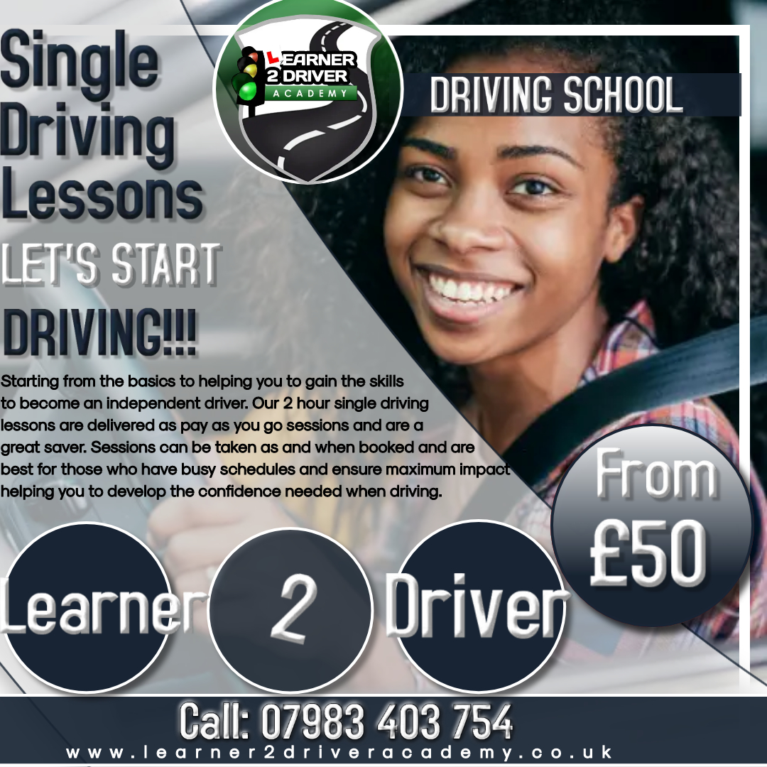 2 Hour Standard Driving Lessons