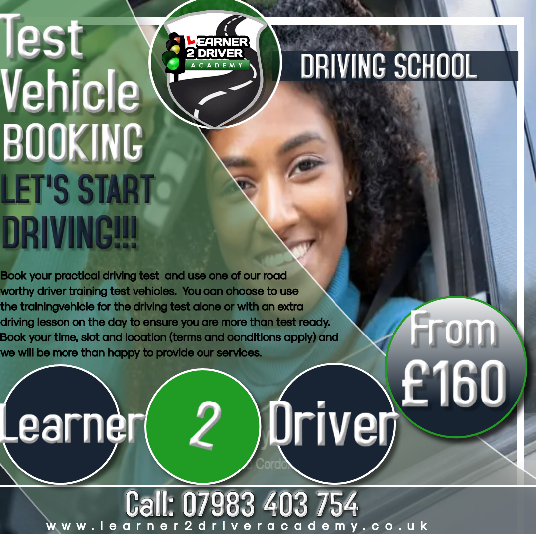 Practical Test Car Hire Learner 2 Driver Academy