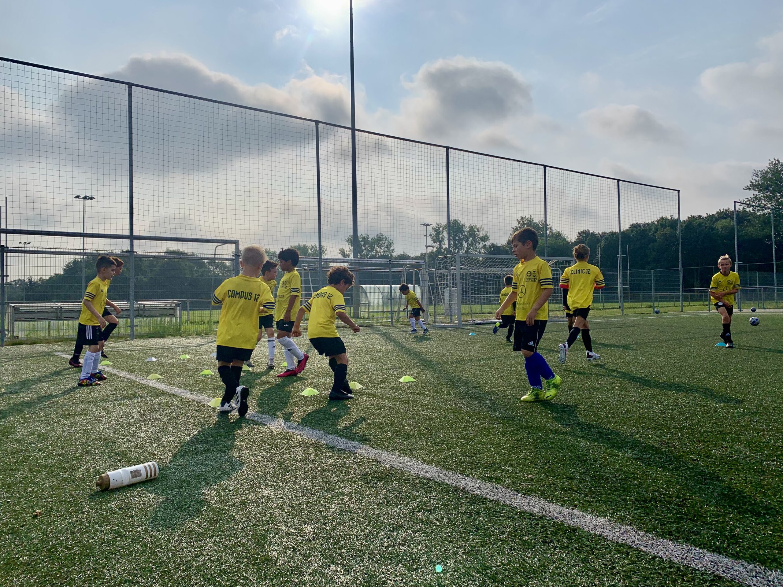 Voetbalstage zomervakantie