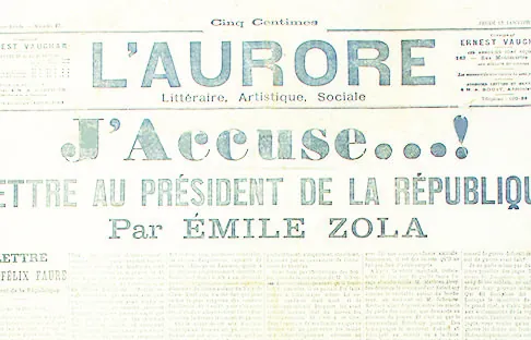 j'accuse l'aurore