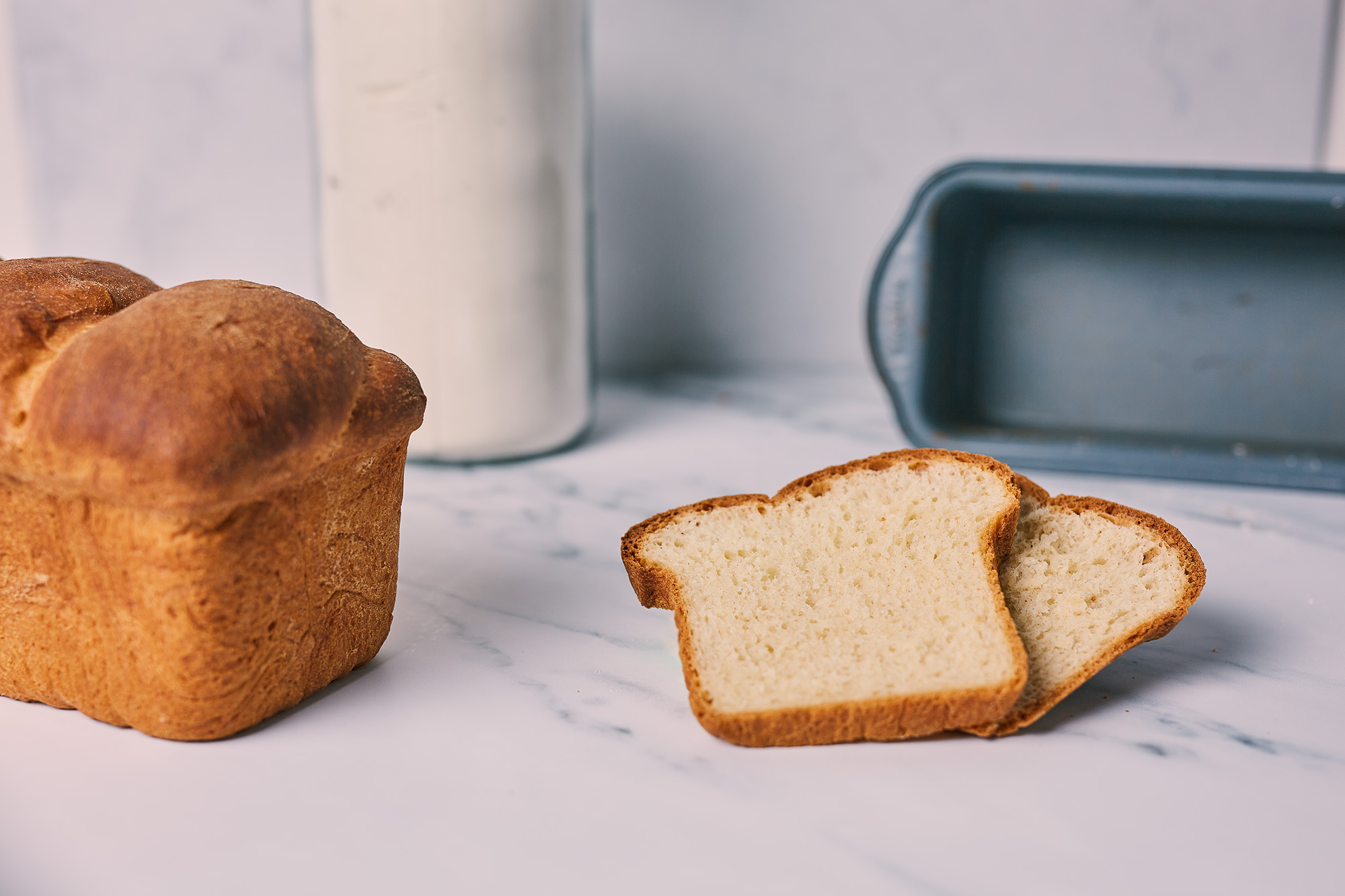 einfaches Toastbrot