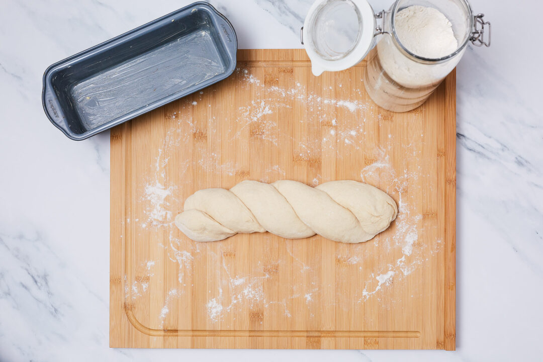 Kasten Toastbrot Herstellung Rezept leckerrecipe