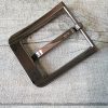 Gürtelschnalle (altsilber) - LEDERTASCHENMANUFAKTUR