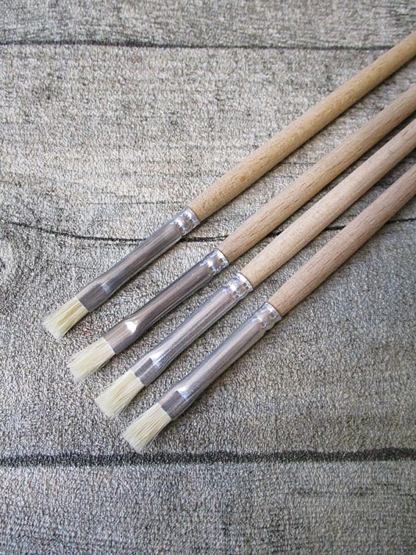 Cilio BARISTA Reinigungspinsel - Siebträger Bürste Aus Kirschbaumholz Für Kaffeemaschine (19 Cm)