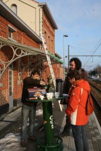 Actie 2011 Herstel stationsgebouw Herzele