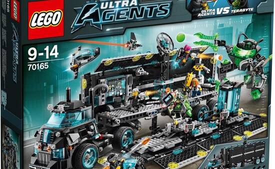Ultra Agents Hoofdkwartier, set 70165, 1060 steentjes
