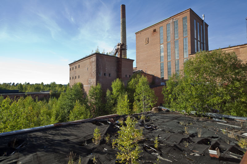 Fredriksberg paper mill exterior