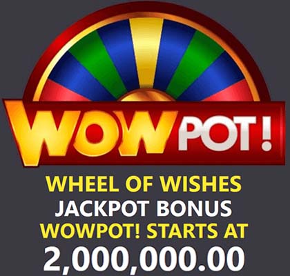 The WowPot starts at 2 million after each win