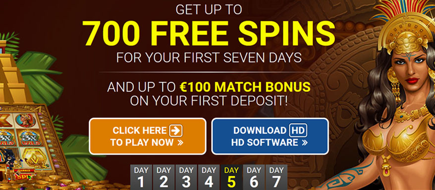 700 free spins at Quatro Casino Luxembourg