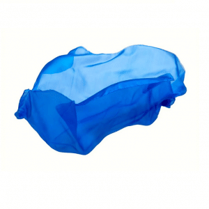 Sarahs silks - legesilke tørklæde blå 53x53 cm