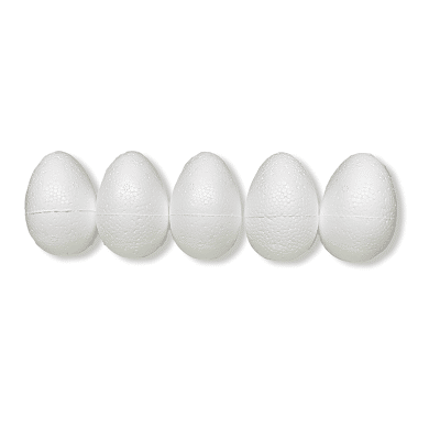 Styropor æg 6 cm. 5 stk.
