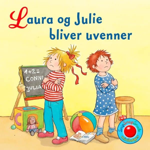 Laura og Julie bliver uvenne