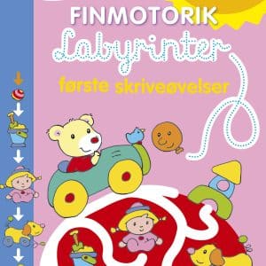 Finmotorik-labyrinter (bamse)