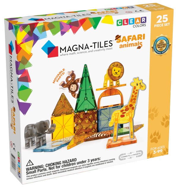 Magna-Tiles 25 stk. Safari