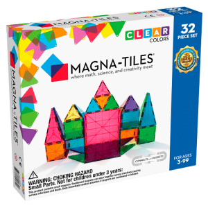 Magna-Tiles 32. stk. Transparent