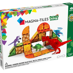 Magna-Tiles - Dino World 40-stk sæt