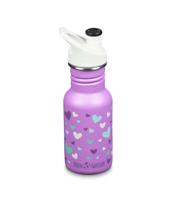 Klean Kanteen drikkedunk - Narrow 355ml (Sport cap) - Orchid Hearts