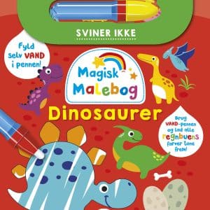 Magisk malebog: Dinosaurer