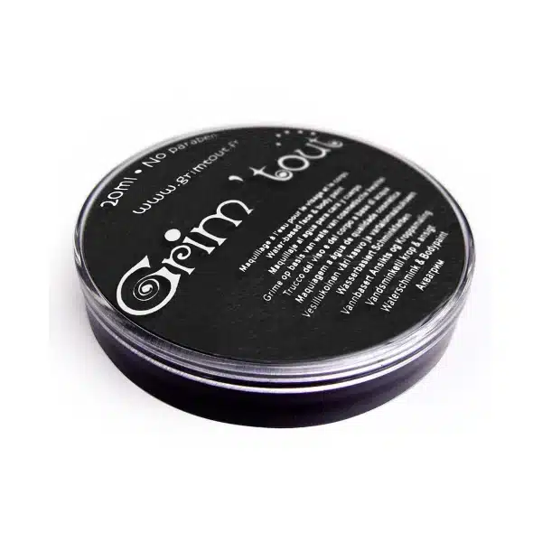 Grim'tout - Teatersminke 20ml - Sort