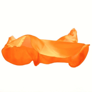 Sarahs Silks Legesilke 53 x 53 cm - Orange