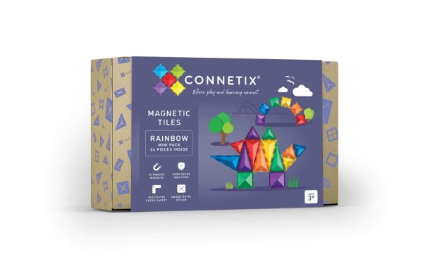 Connetix - Rainbow Mini Pack 24 stk