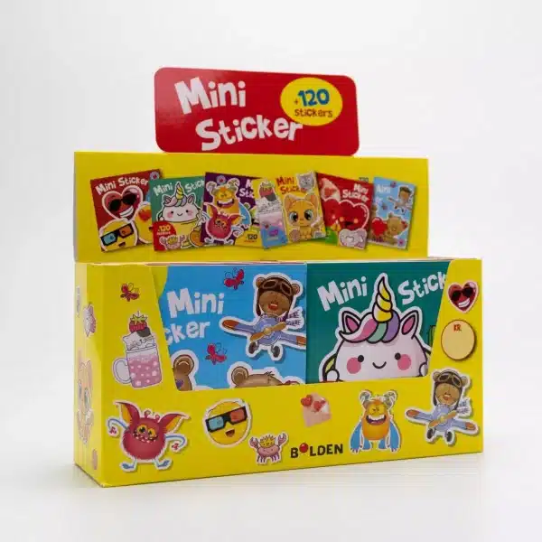 Snip Snap Snude Mini-stickers 6 stk