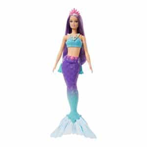 Barbie Core Mermaid Purple Hair
