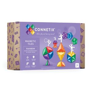 Connetix - 36 dele - Rainbow Shape Expansion Pack