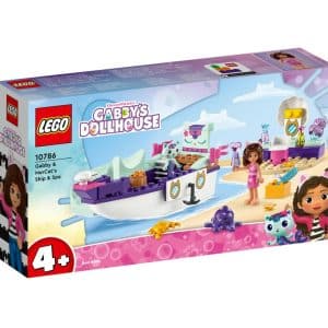 Lego - Gabbys Dukkehus - Gabby og Havkats skib og spa