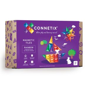 Connetix - 60 dele - Rainbow Starter Pack