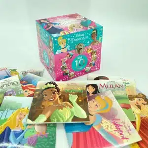 Disney Prinsesser - Mit lille bibliotek (gaveæske med 10 bøger)