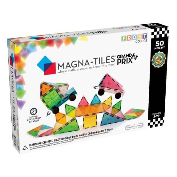 Magna-Tiles Grand Prix Frost 50 pc