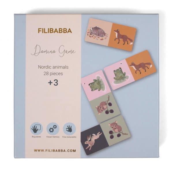 Filibabba - Domino game - Nordic animals