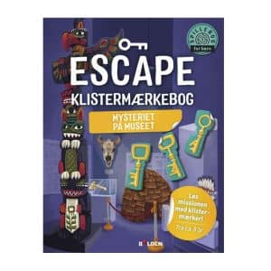 Escape Klistermærkebog - Mysteriet på museet