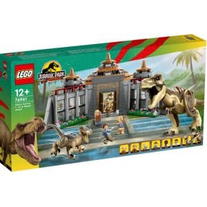 LEGO - Jurassic World - Besøgscenter T. rex- og raptor-angreb
