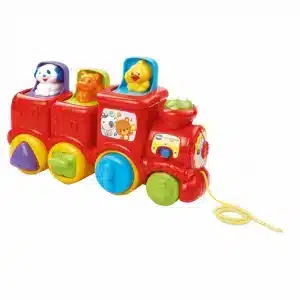 Vtech Baby tog med pop op venner DK