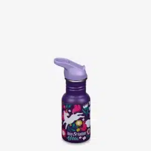 Klean Kanteen - Kid Classic Narrow 355ml (w Flip Seal Sport) Leaping Unicorns