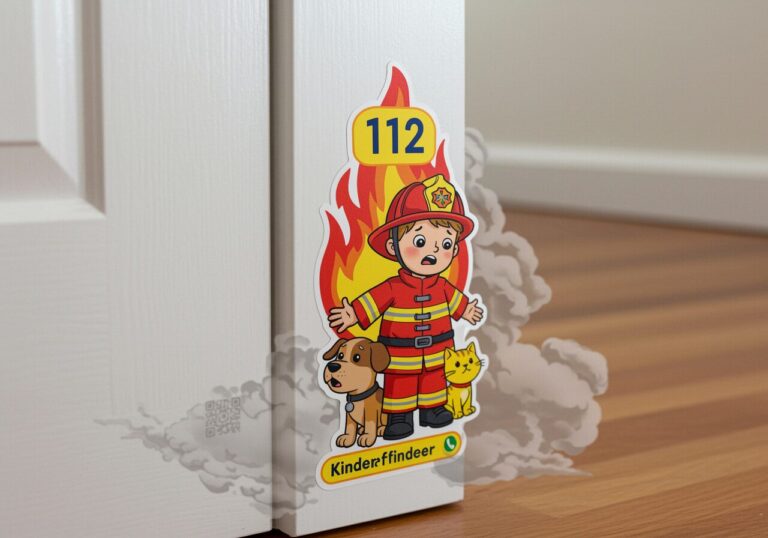 a sticker on a wall