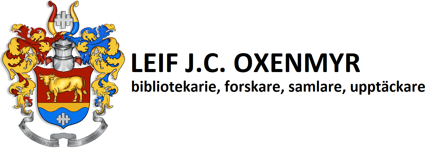 Leif J.C Oxenmyr 